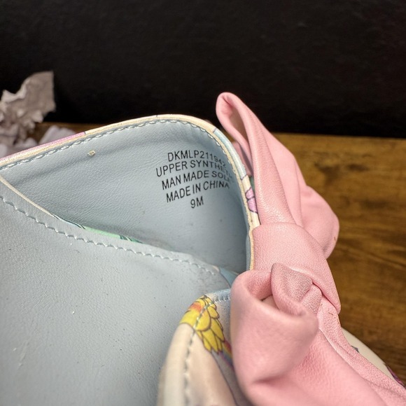 Dolls Kill x‎ My Little Pony Platform Heels Pastel Blue Pink Bow Ankle Strap 9M - Picture 8 of 11